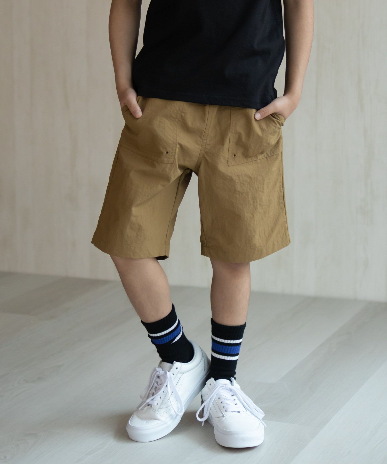 NAVY 水陸両用ナイロンショートパンツ キッズ