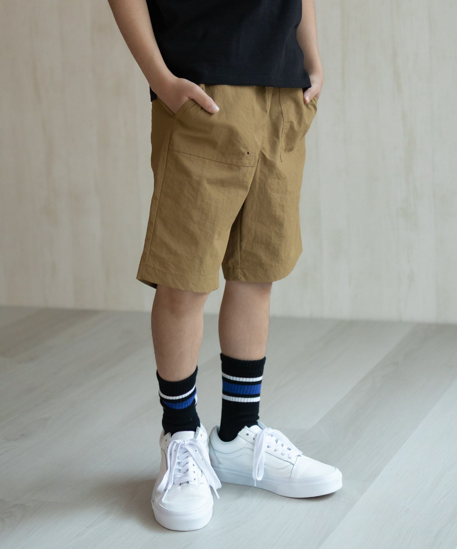 NAVY  水陸両用ナイロンショートパンツ キッズ商品画像-21