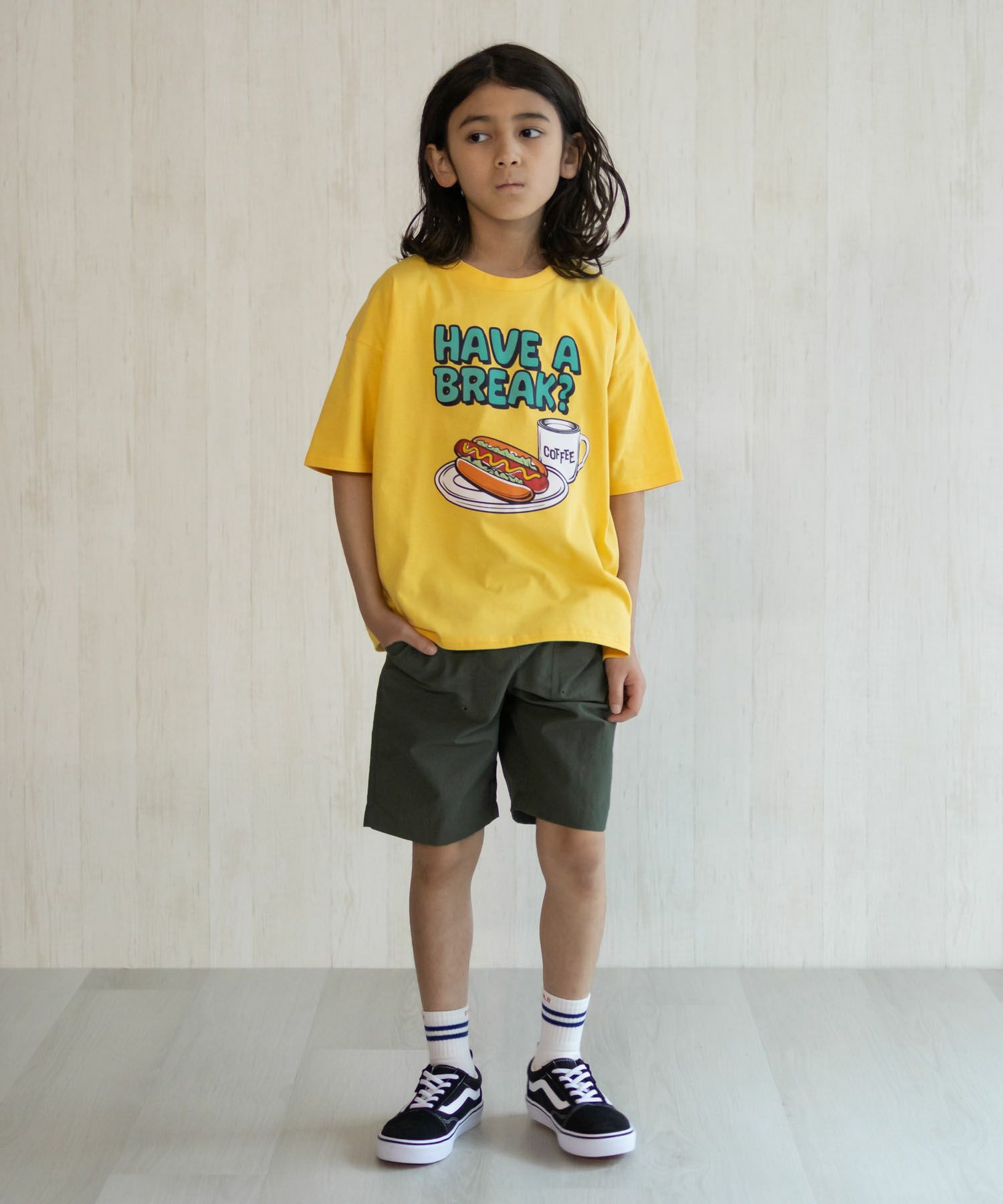 NAVY  水陸両用ナイロンショートパンツ キッズ商品画像-38