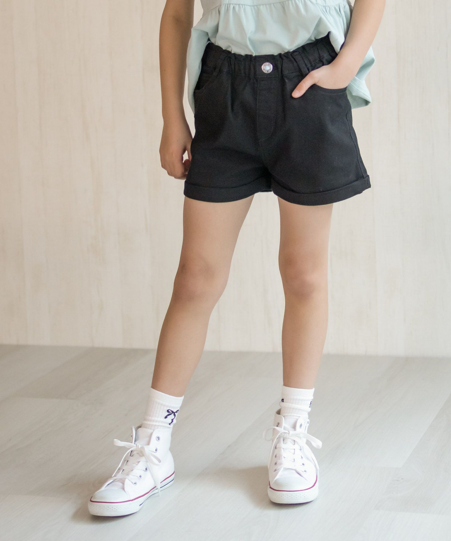 NAVY ツイルショートパンツ キッズ