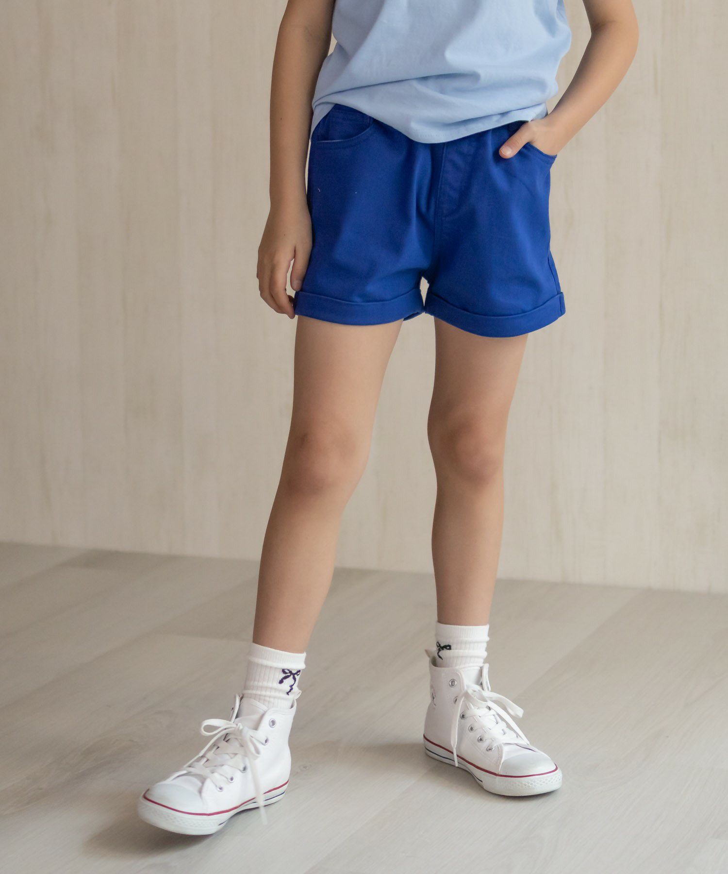 NAVY ツイルショートパンツ キッズ