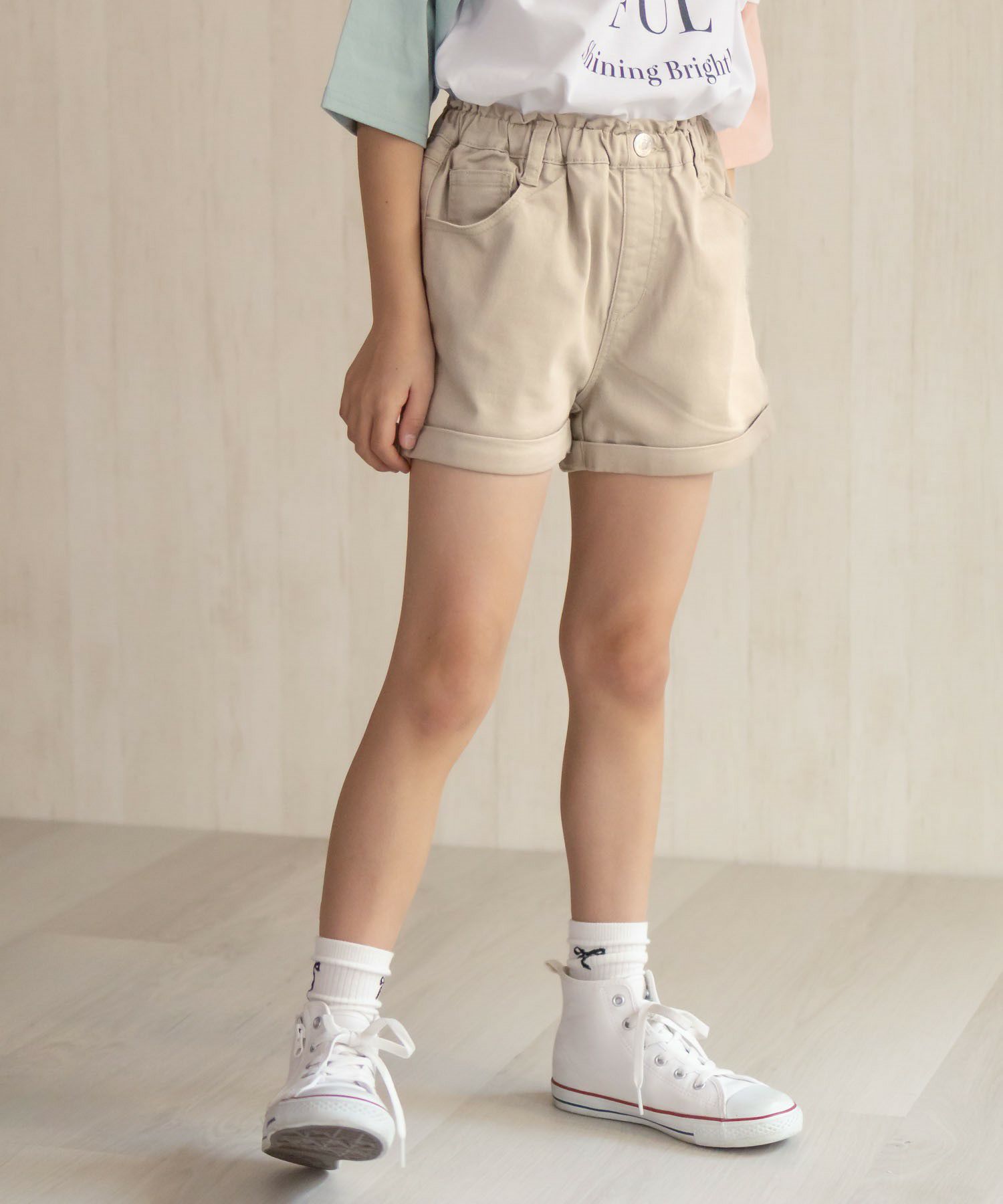 NAVY ツイルショートパンツ キッズ