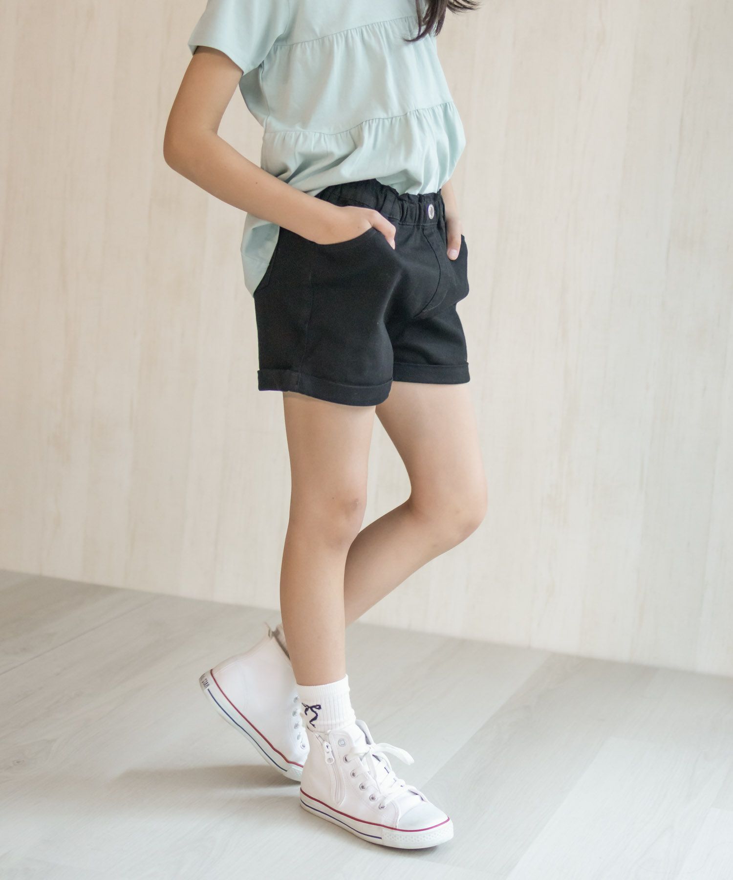NAVY ツイルショートパンツ キッズ