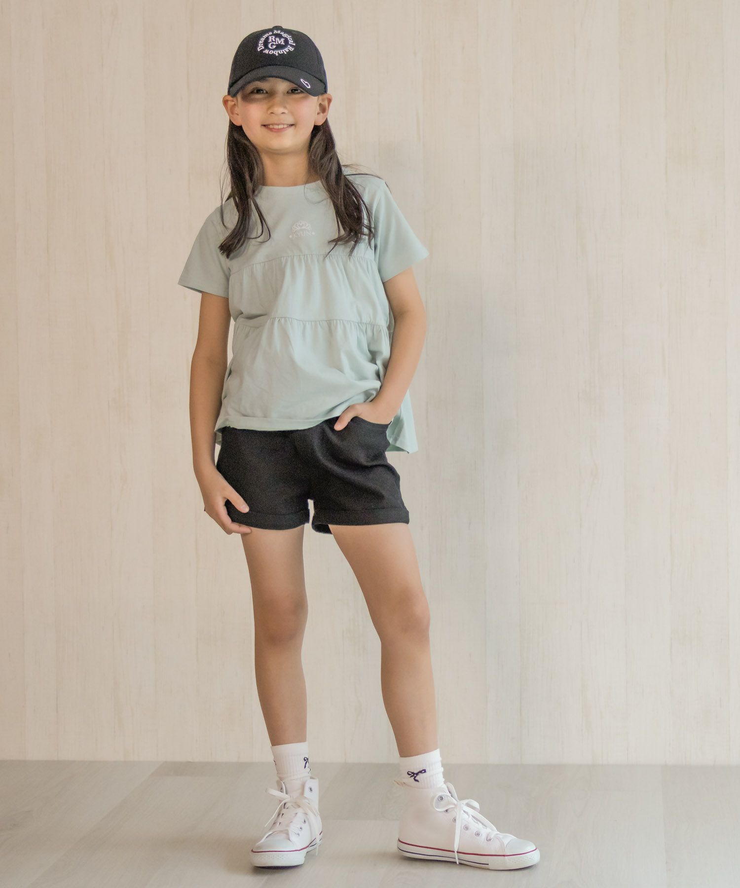 NAVY ツイルショートパンツ キッズ