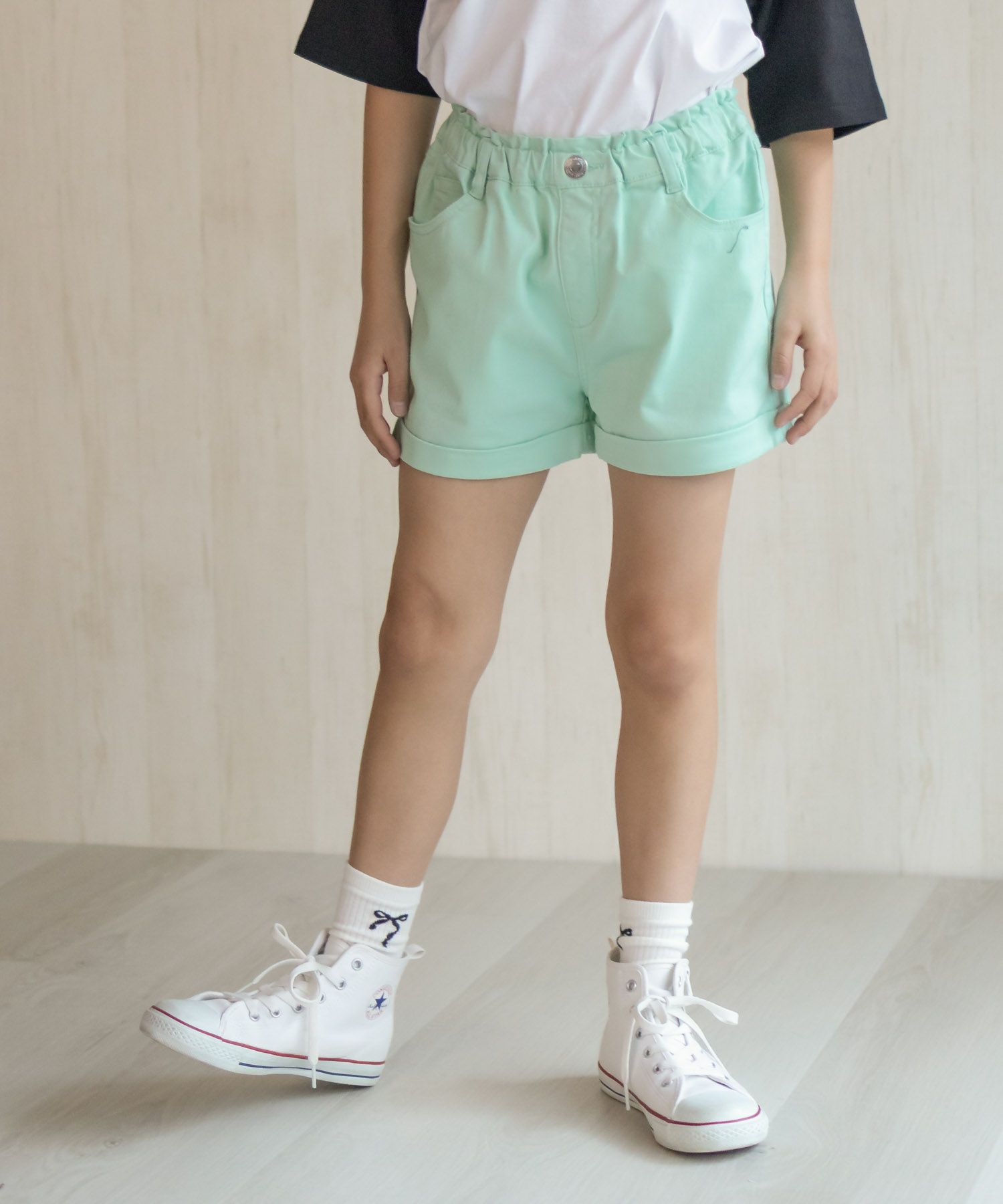 NAVY ツイルショートパンツ キッズ