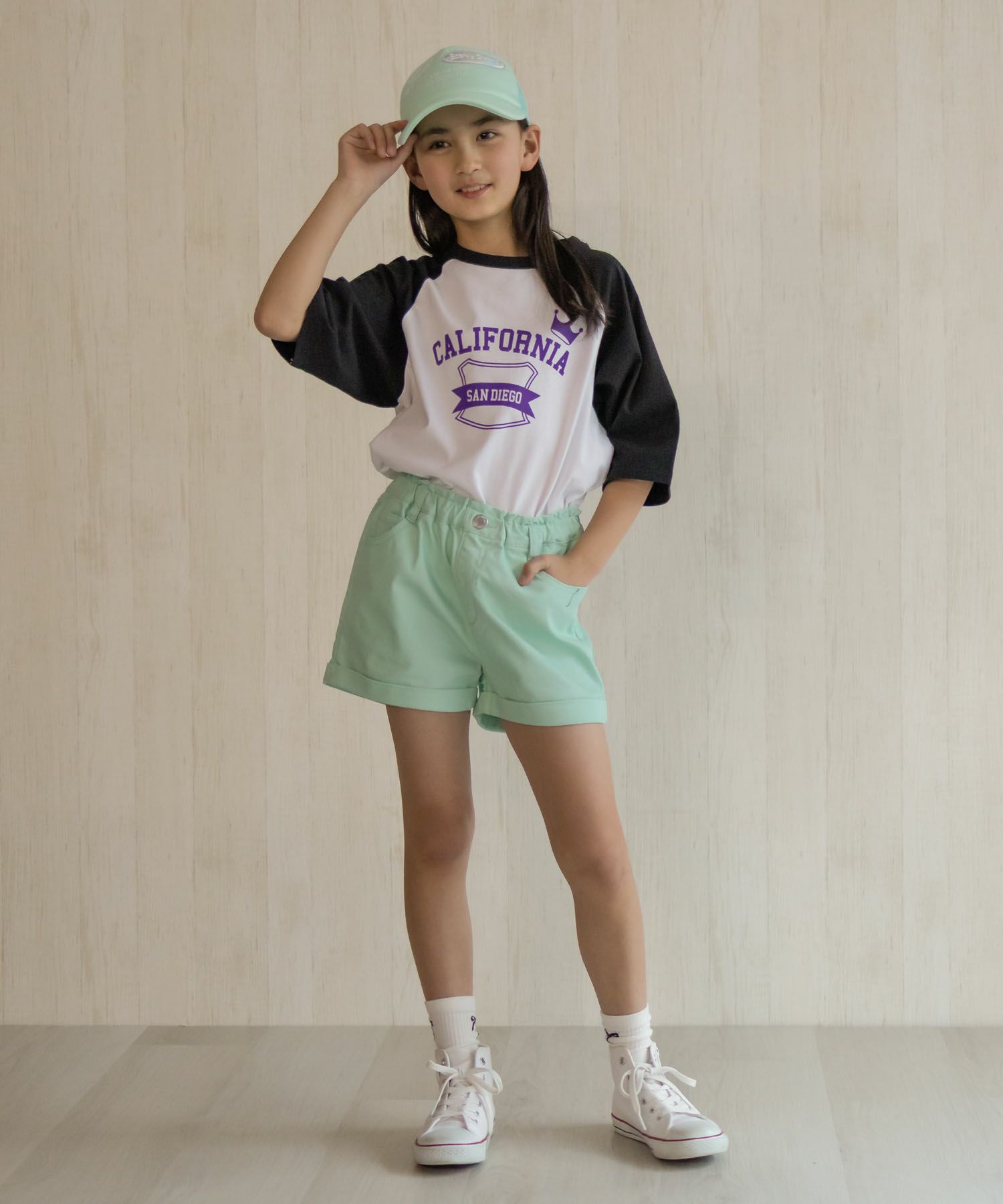 NAVY ツイルショートパンツ キッズ