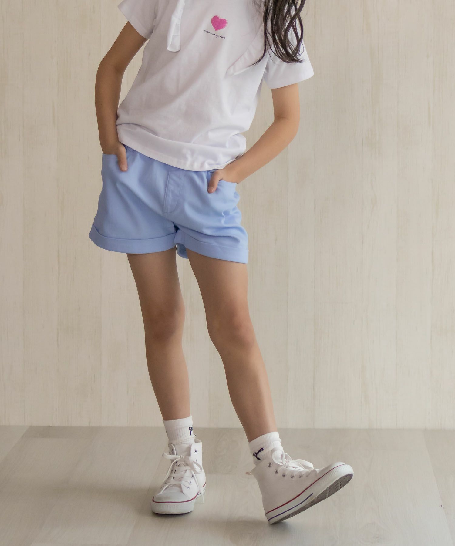 NAVY ツイルショートパンツ キッズ