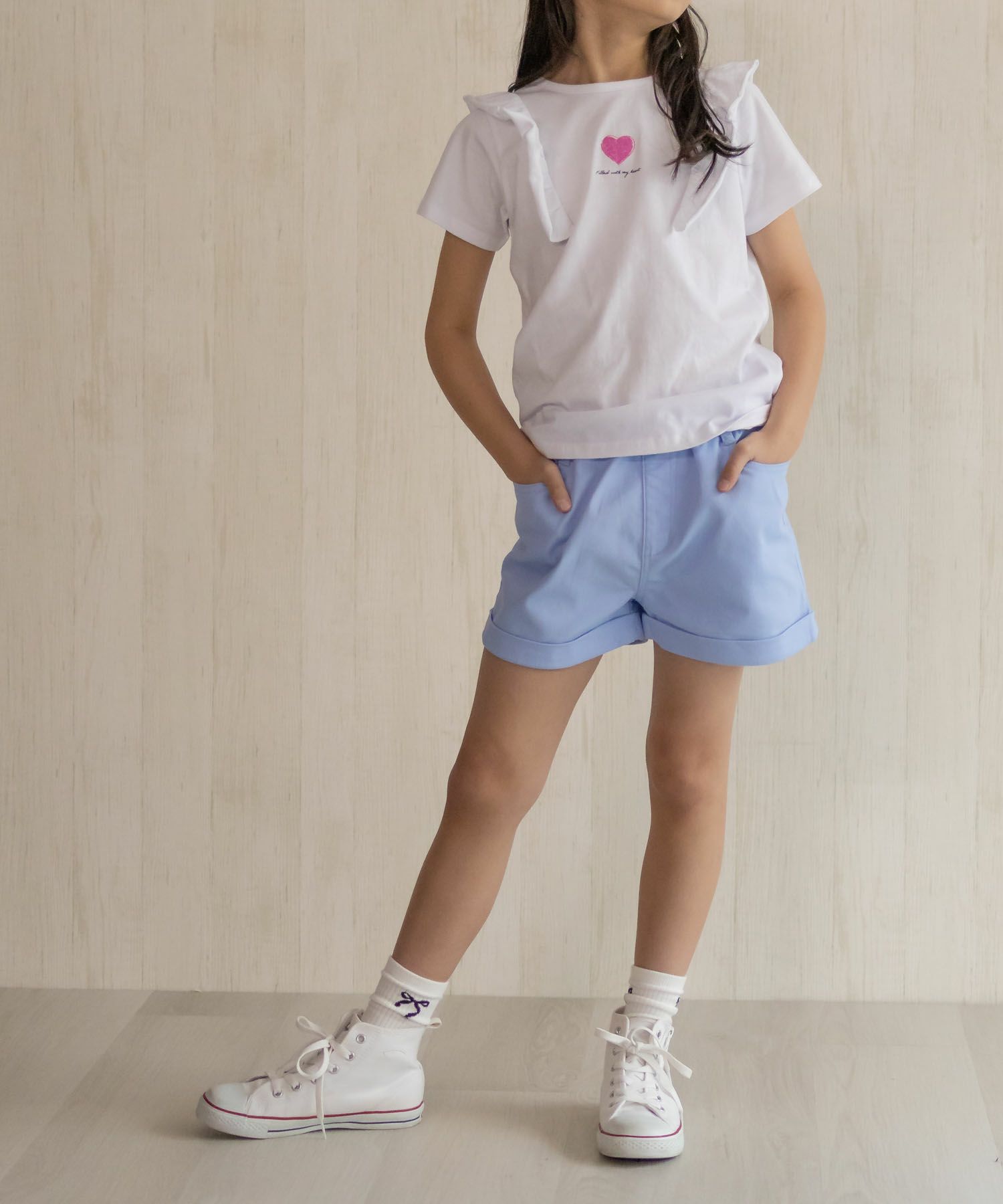 NAVY ツイルショートパンツ キッズ