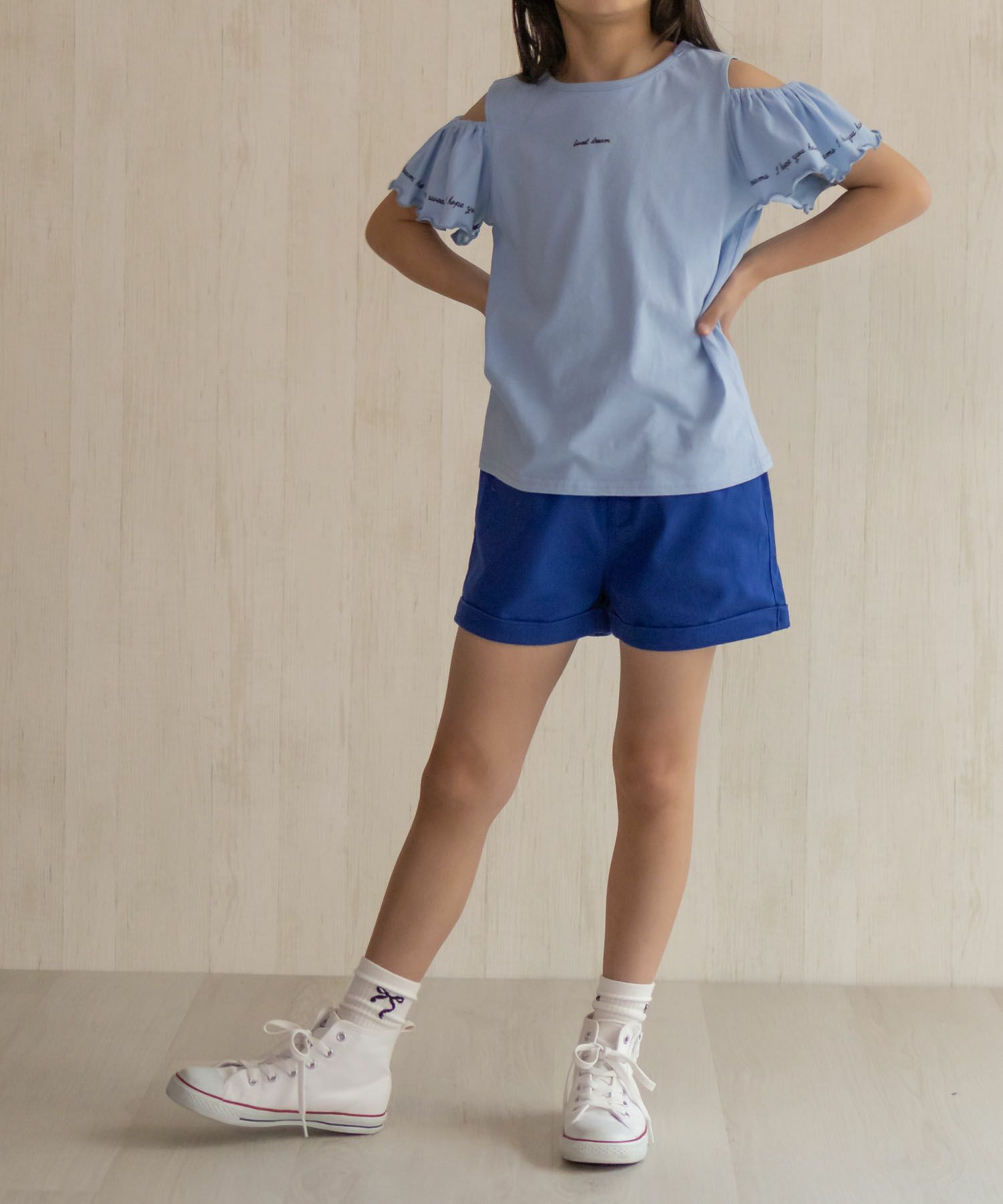 NAVY ツイルショートパンツ キッズ