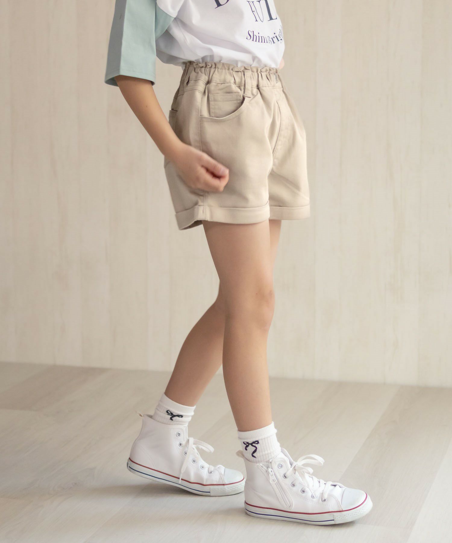 NAVY ツイルショートパンツ キッズ