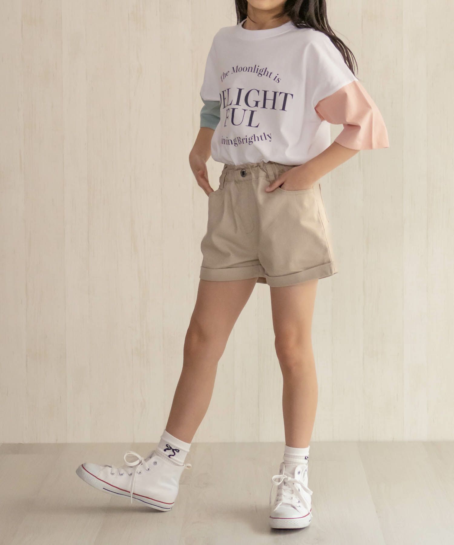 NAVY ツイルショートパンツ キッズ