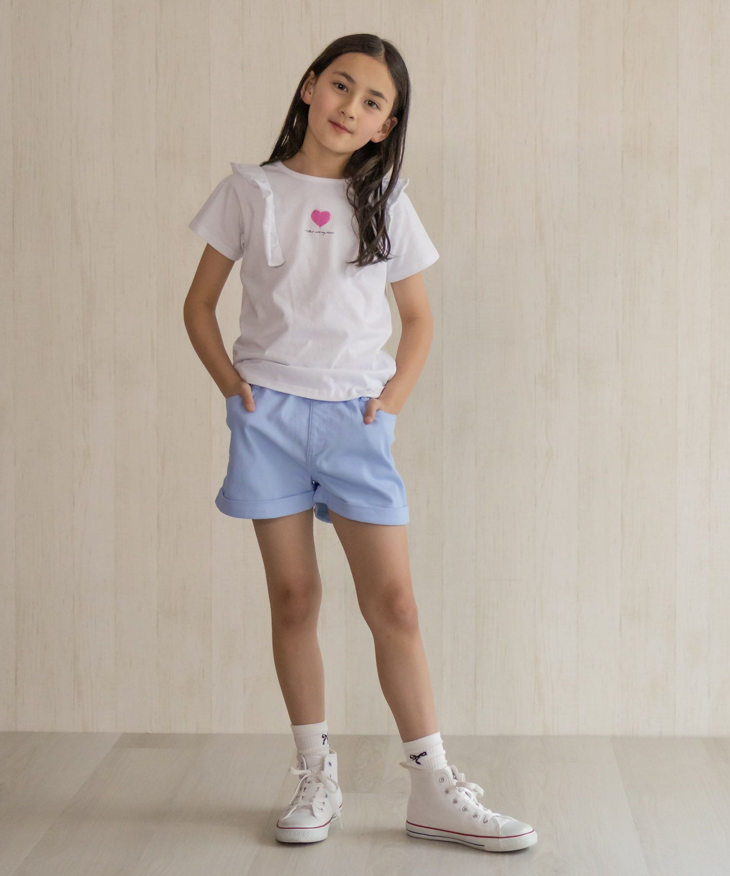 NAVY ツイルショートパンツ キッズ