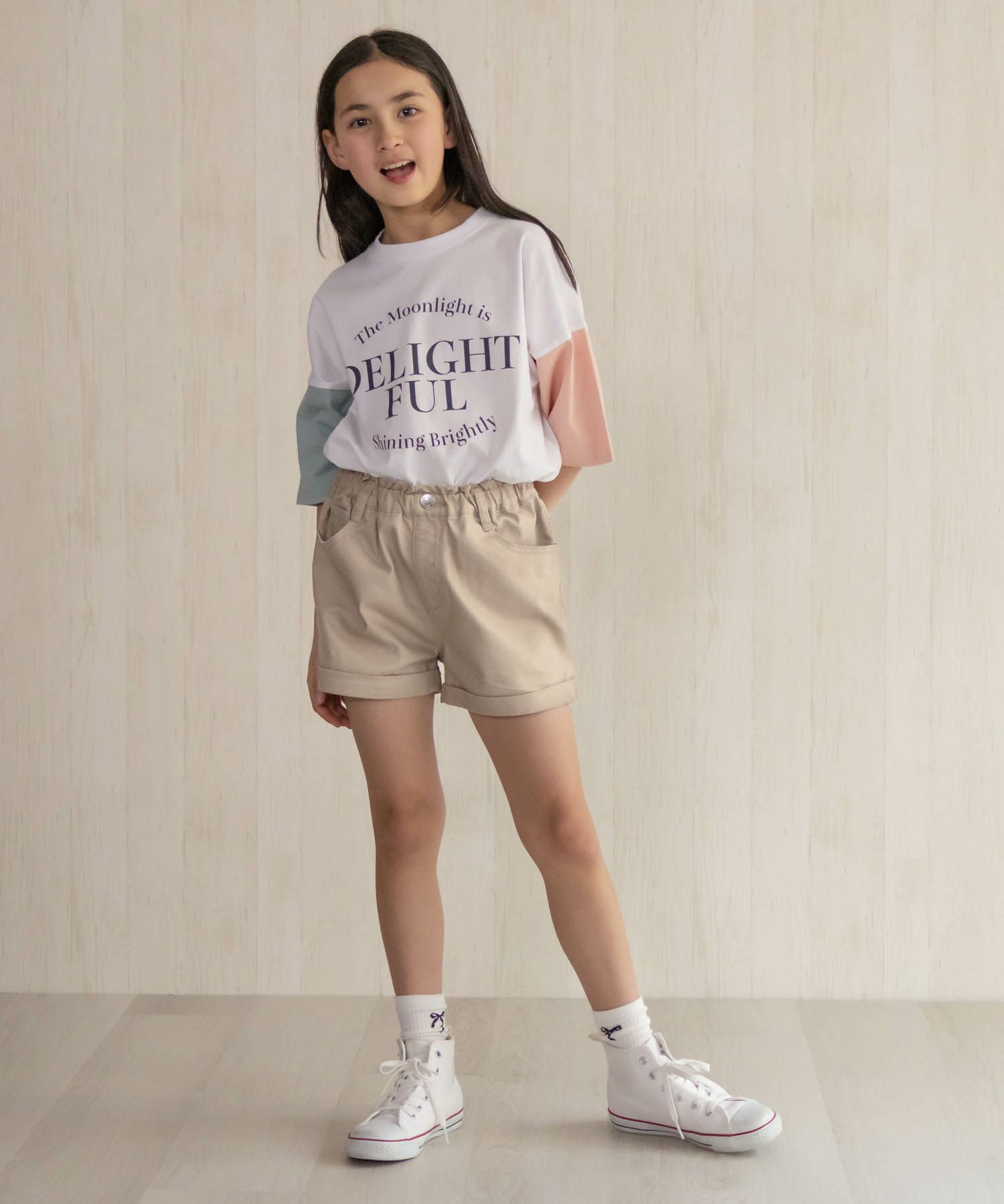 NAVY ツイルショートパンツ キッズ