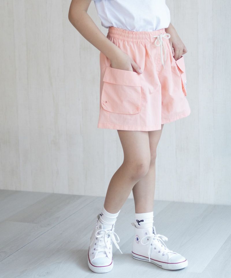 NAVY SARARI 水陸両用カーゴキュロット キッズ