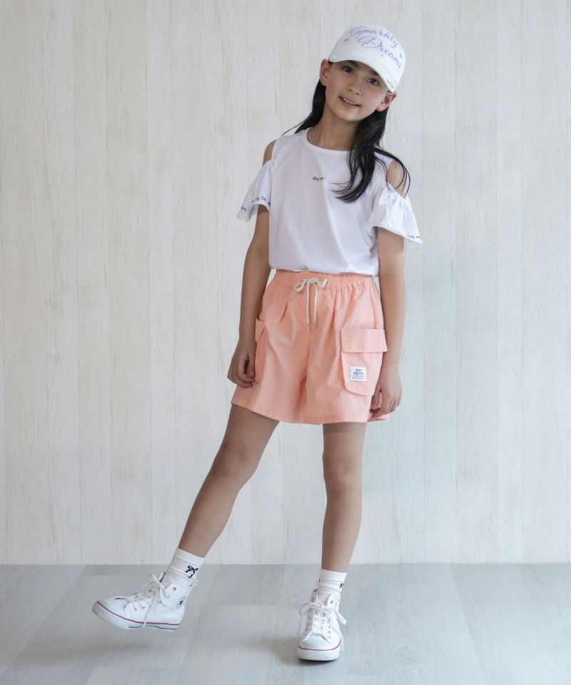 NAVY SARARI  水陸両用カーゴキュロット キッズ メール便 対応商品商品画像-17