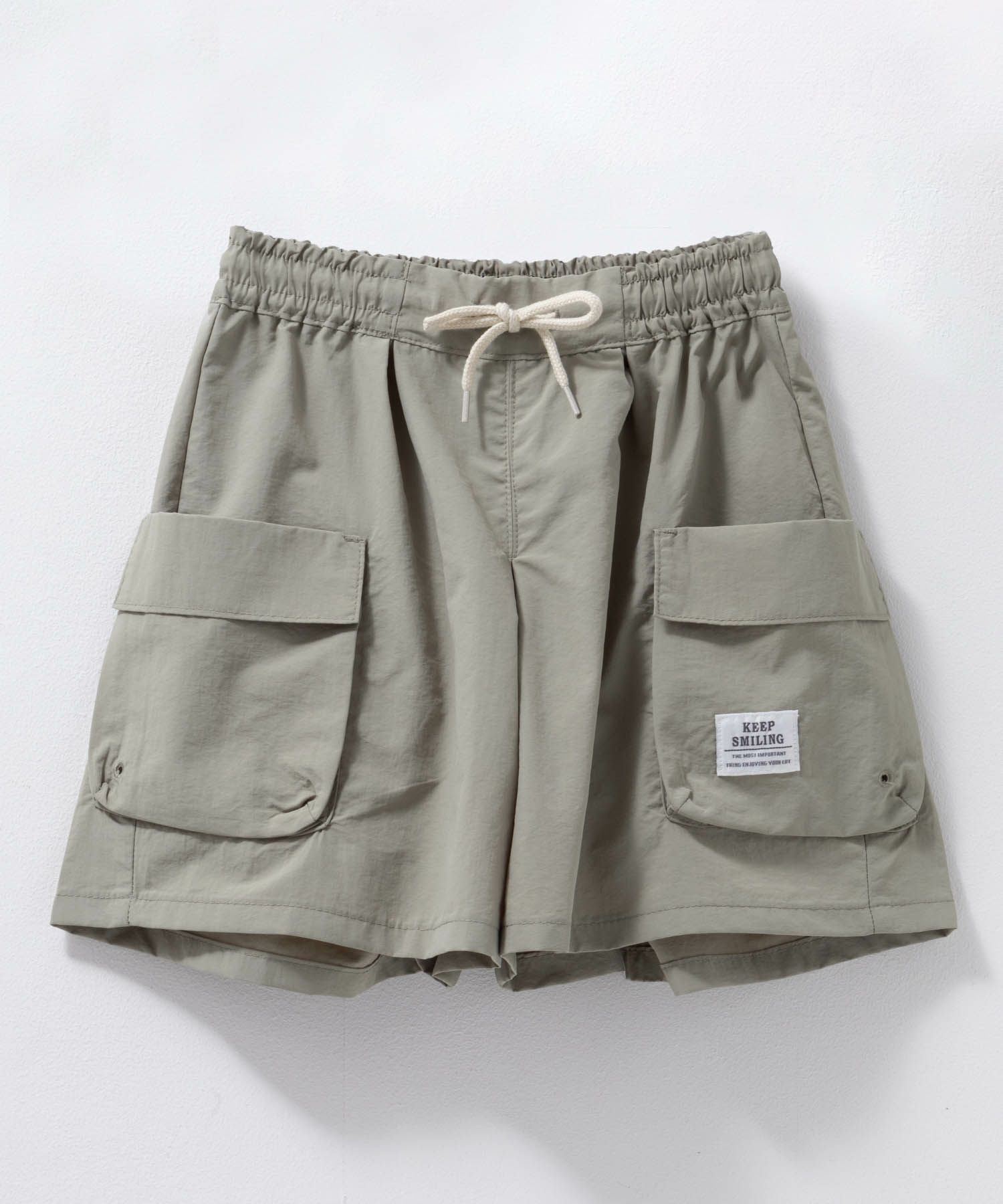 NAVY SARARI 水陸両用カーゴキュロット キッズ