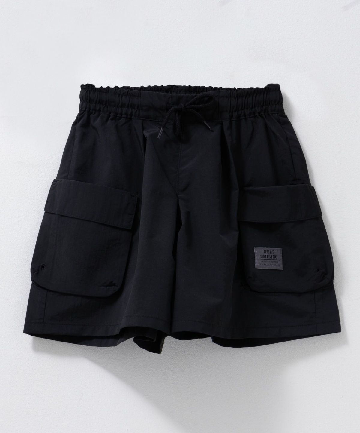 NAVY SARARI 水陸両用カーゴキュロット キッズ