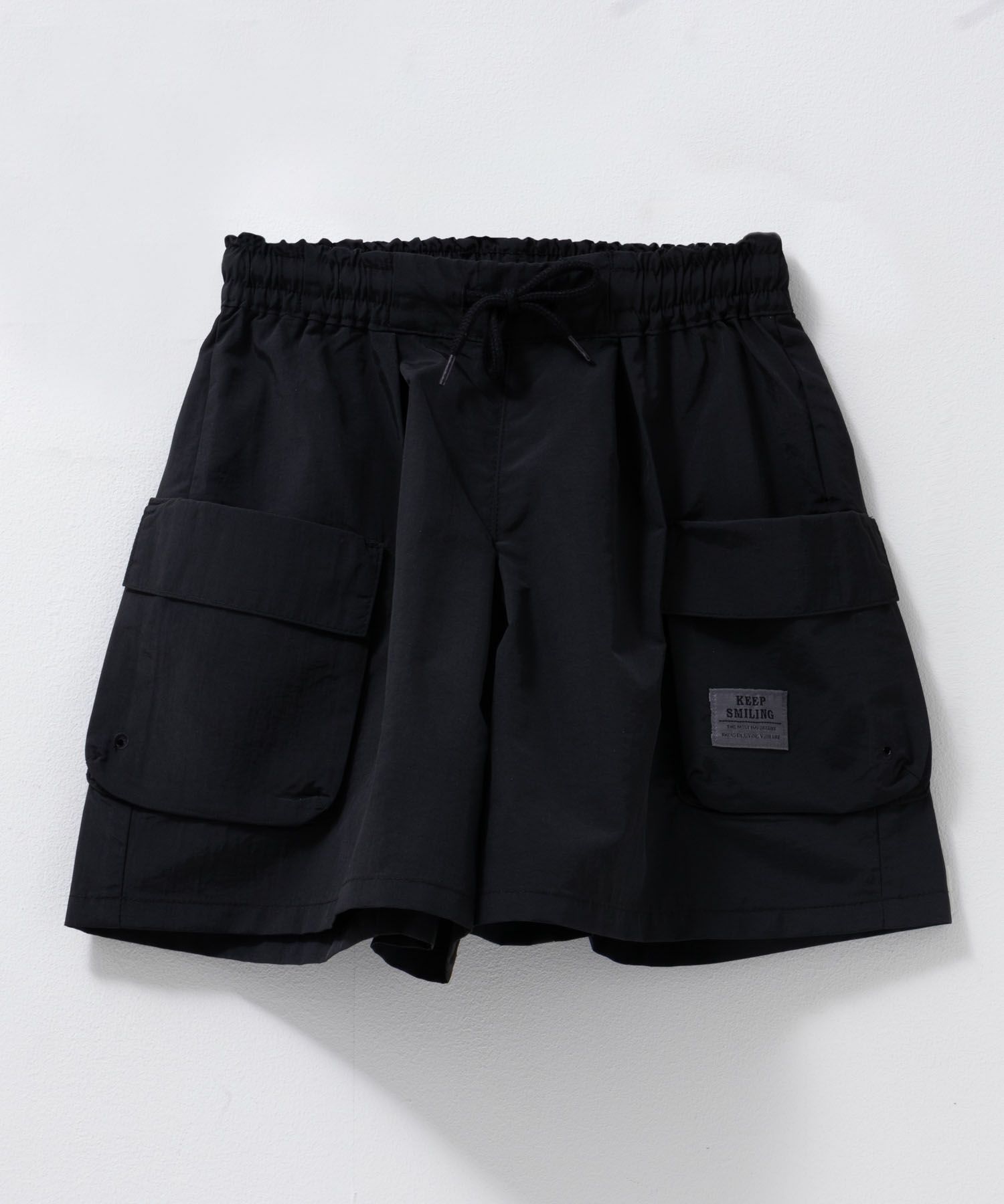 NAVY SARARI 水陸両用カーゴキュロット キッズ