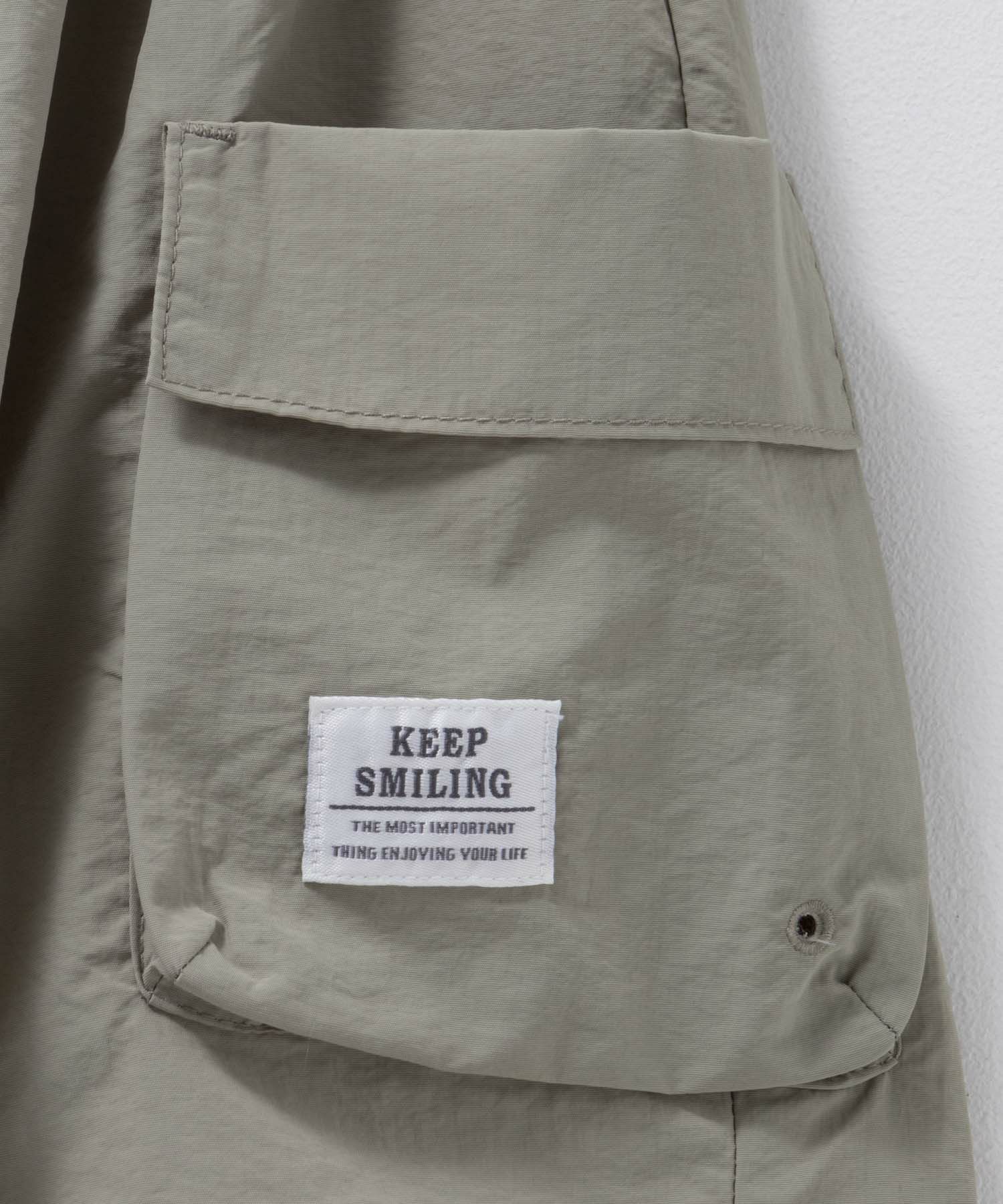 NAVY SARARI 水陸両用カーゴキュロット キッズ