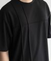 URBAN COLLECTION  AIR Smoosy カットジョーゼットピンタックテーパードTシャツ メンズ メール便 対応商品商品サムネイル-6