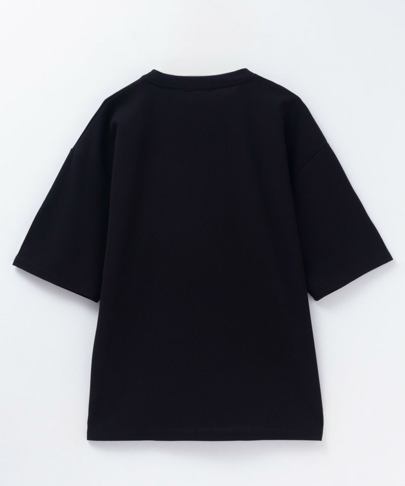 URBAN COLLECTION  AIR Smoosy カットジョーゼットピンタックテーパードTシャツ メンズ メール便 対応商品商品画像-16