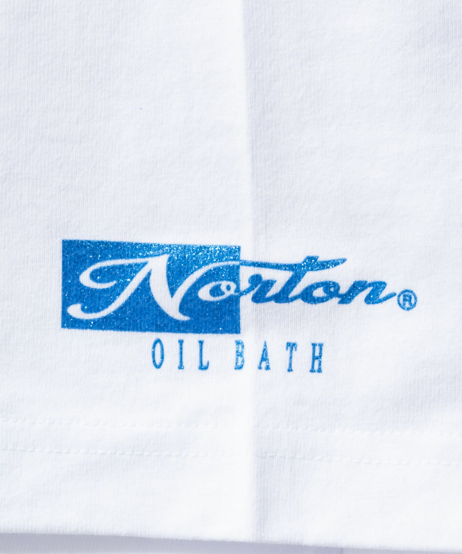 Norton  ブルーラメプリントTシャツ メンズ商品サムネイル-8