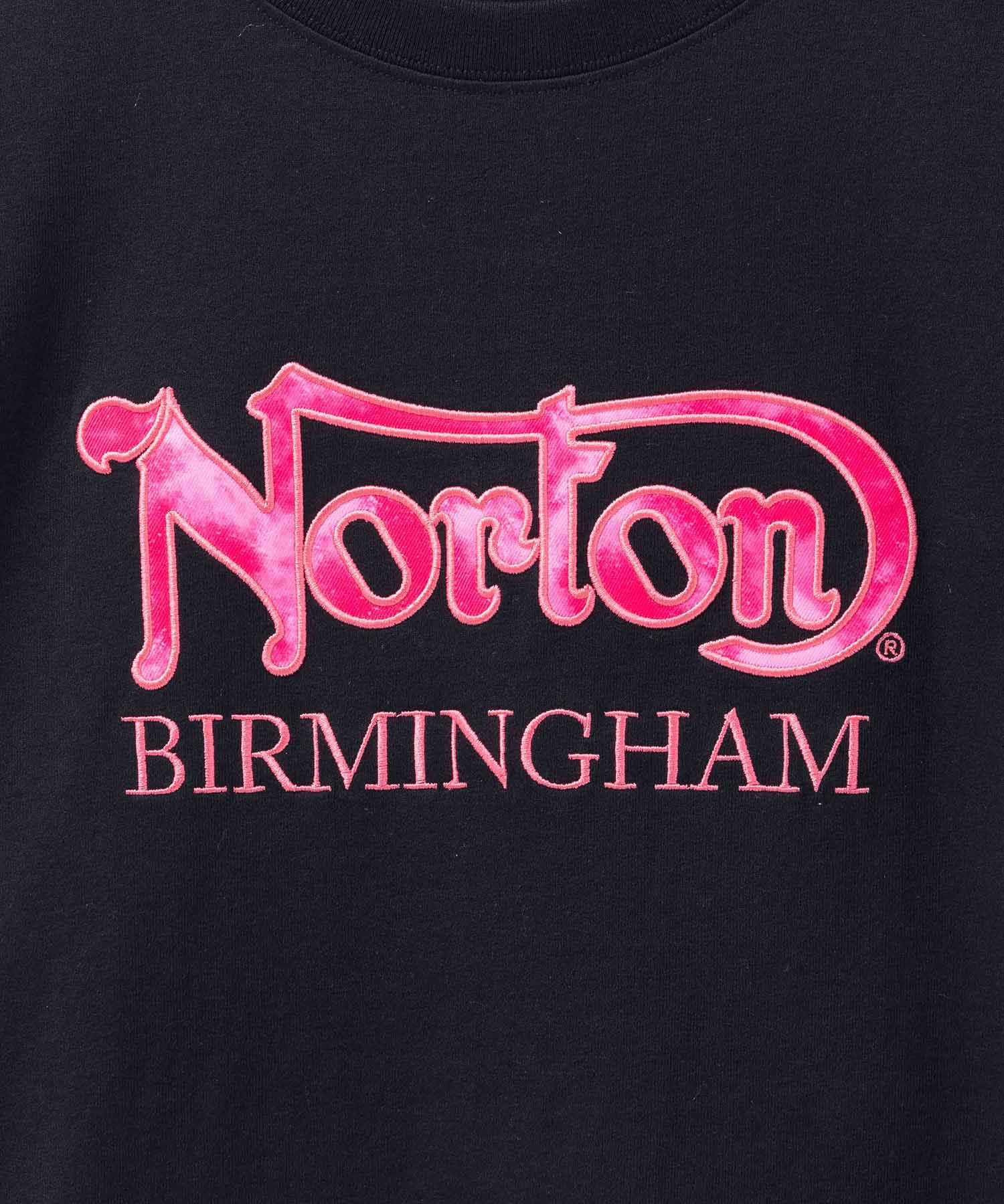 Norton  ピンクフェザーワッペンTシャツ メンズ商品画像-7