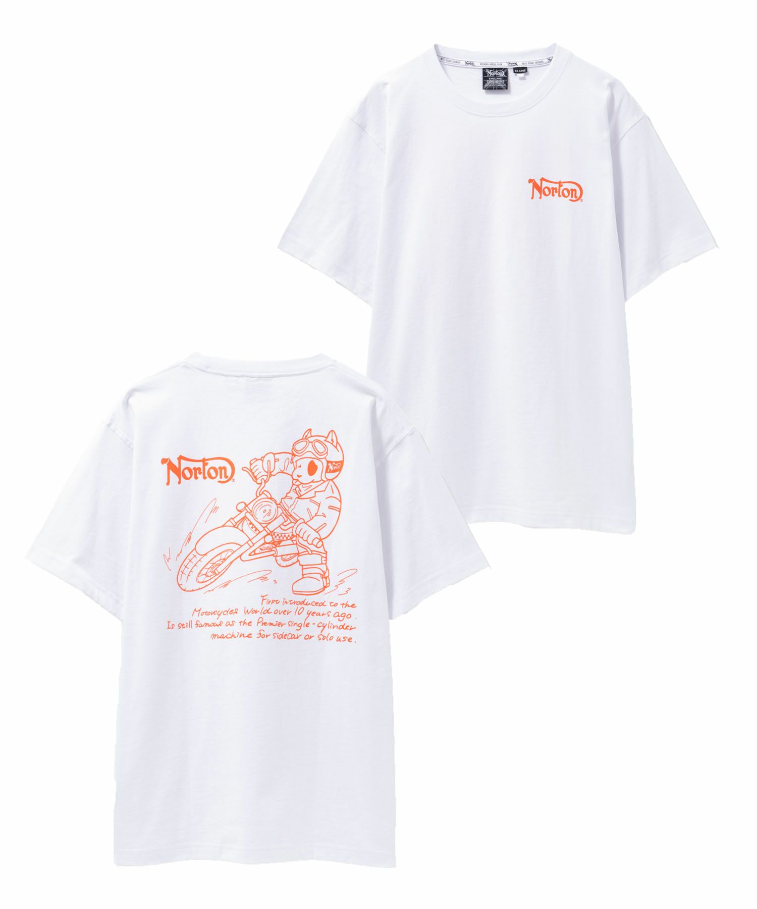Norton ドリフトジェームスTシャツ メンズ
