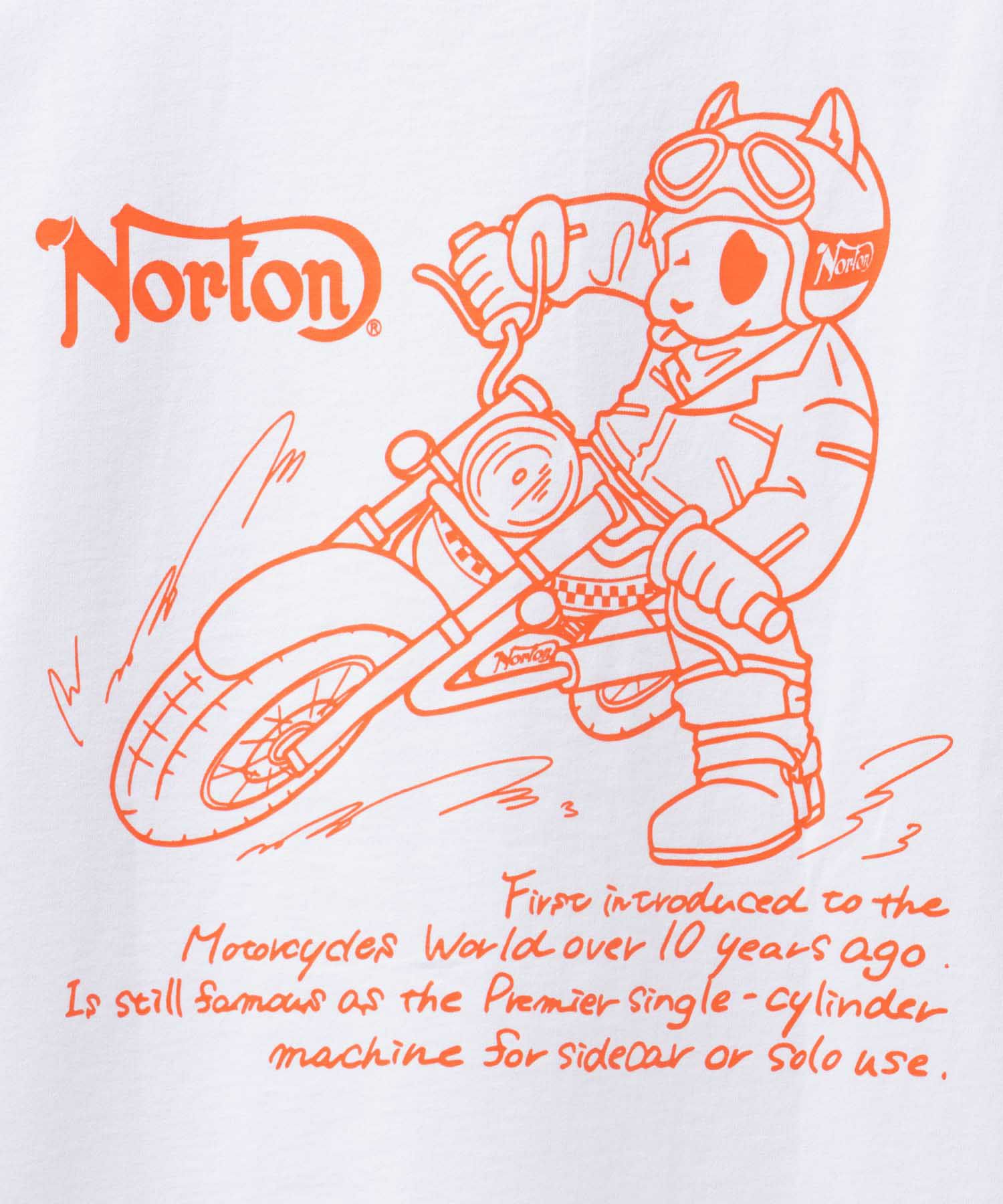 Norton  ドリフトジェームスTシャツ メンズ商品画像-8