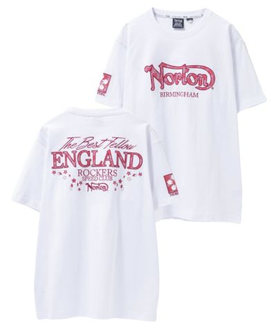 Norton  サクラワッペンTシャツ メンズ