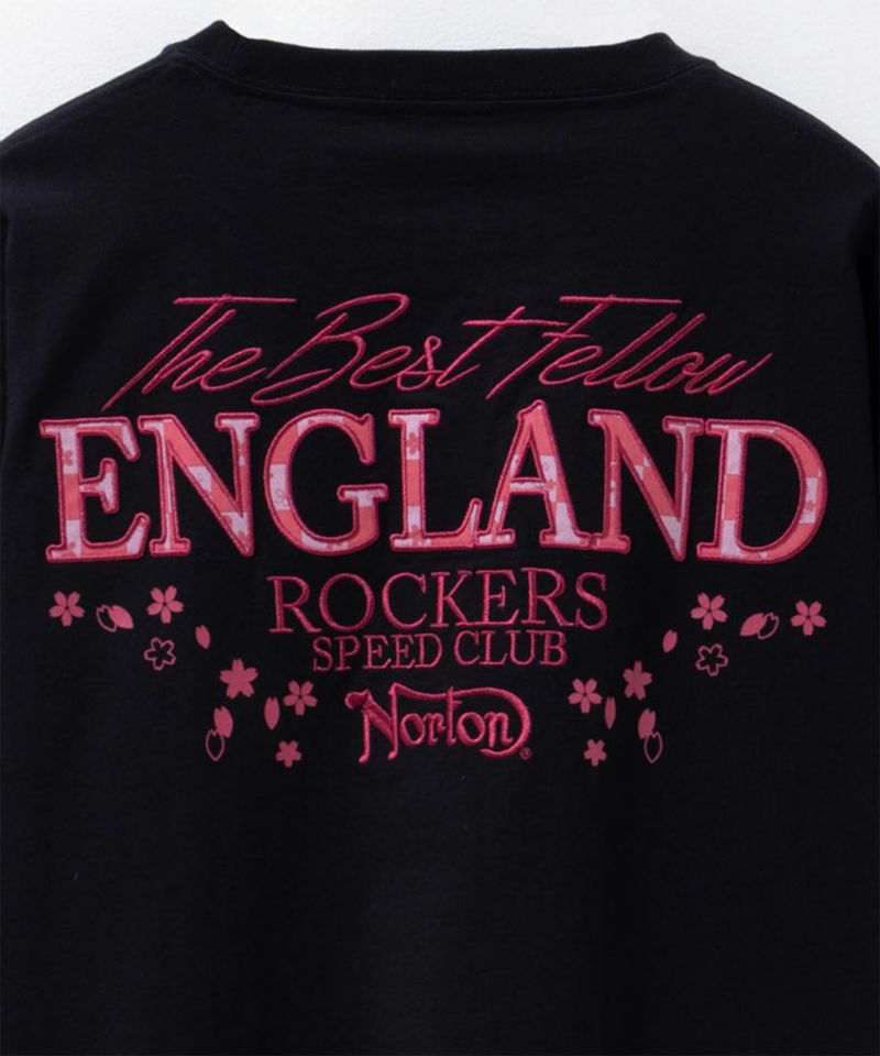 Norton サクラワッペンTシャツ メンズ