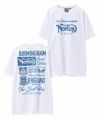 Norton ブルーワッペン刺繍Tシャツ メンズ