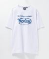 Norton  ブルーワッペン刺繍Tシャツ メンズ商品サムネイル-5