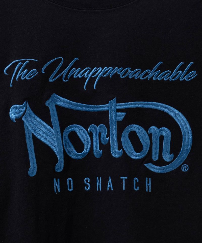 Norton  ブルーワッペン刺繍Tシャツ メンズ商品画像-7