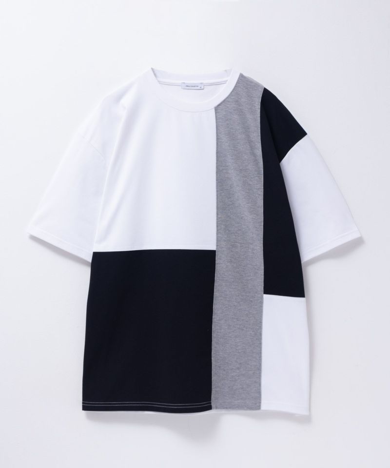 URBAN COLLECTION  AIR Smoosy 切替Tシャツ メンズ メール便 対応商品商品画像-1