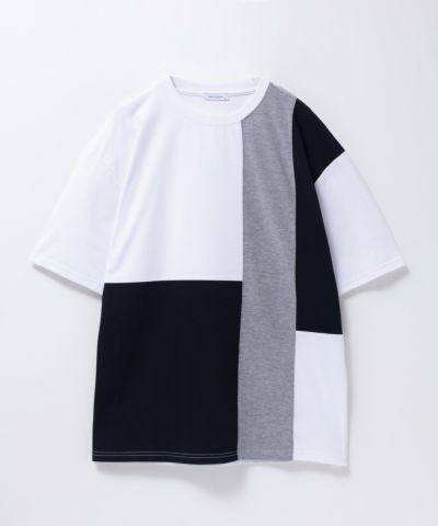 [値下げ]URBAN COLLECTION  AIR Smoosy 切替Tシャツ メンズ ネコポス 対応商品