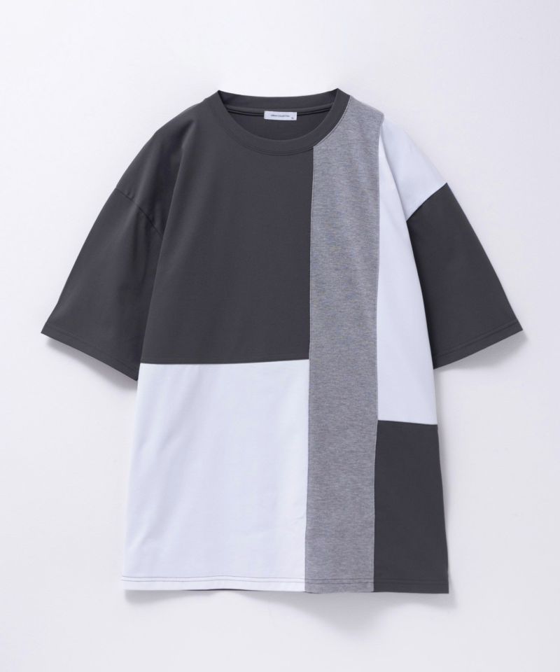 URBAN COLLECTION  AIR Smoosy 切替Tシャツ メンズ メール便 対応商品商品画像-3