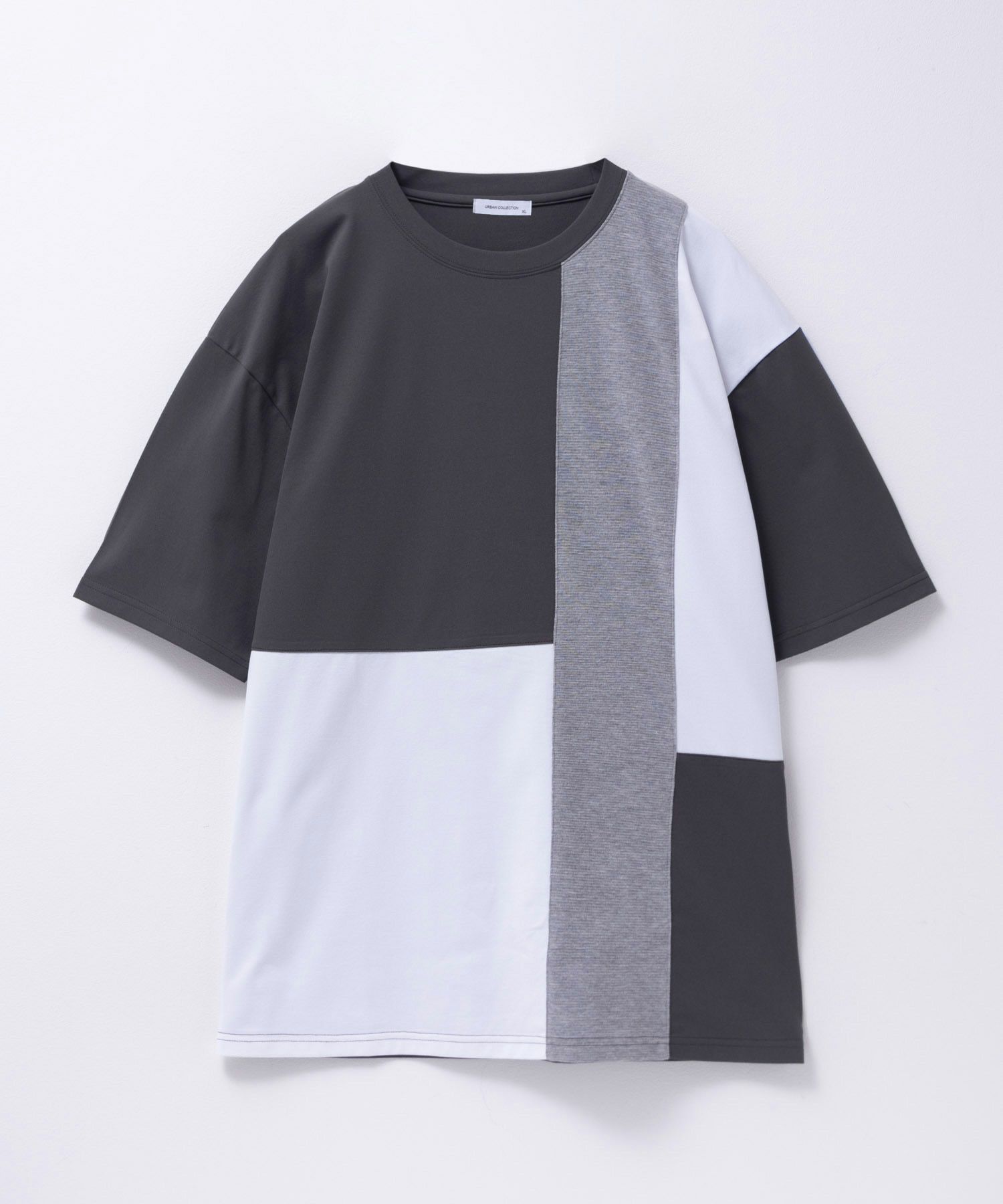 URBAN COLLECTION  AIR Smoosy 切替Tシャツ メンズ メール便 対応商品商品サムネイル-3