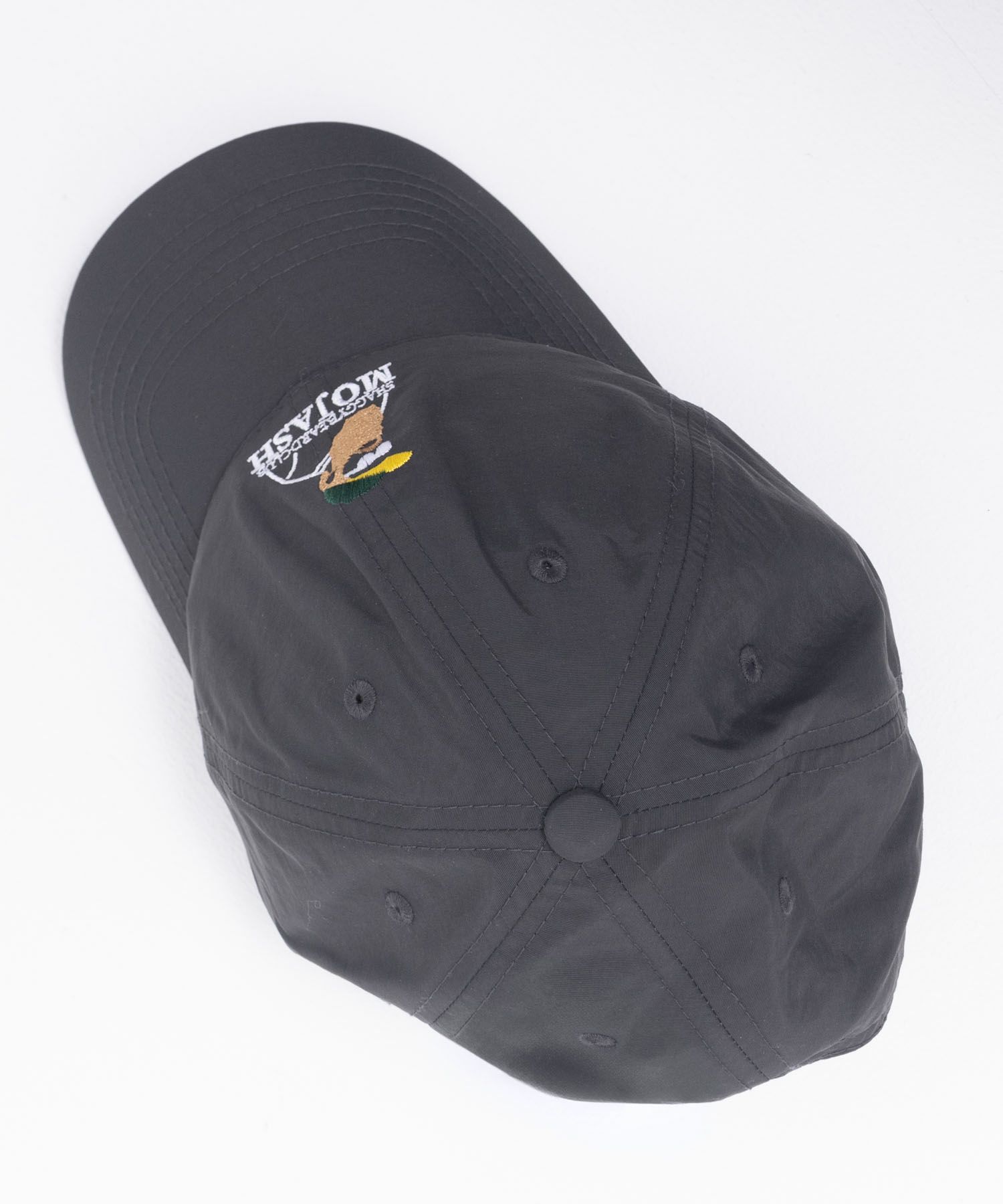 QUASH MOJASH ヒゲ刺繍キャップ メンズ