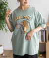 Tom and Jerry サガラ刺繍Tシャツ レディース メール便 対応商品商品サムネイル-6