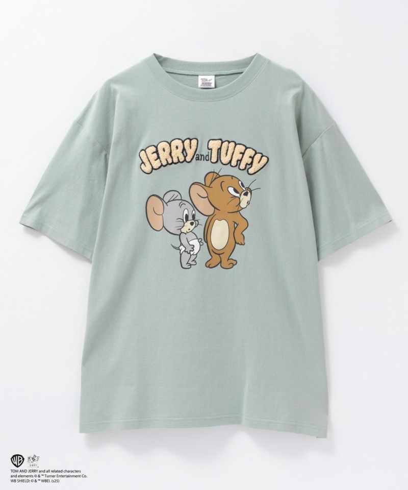 Tom and Jerry サガラ刺繍Tシャツ レディース メール便 対応商品商品画像-23