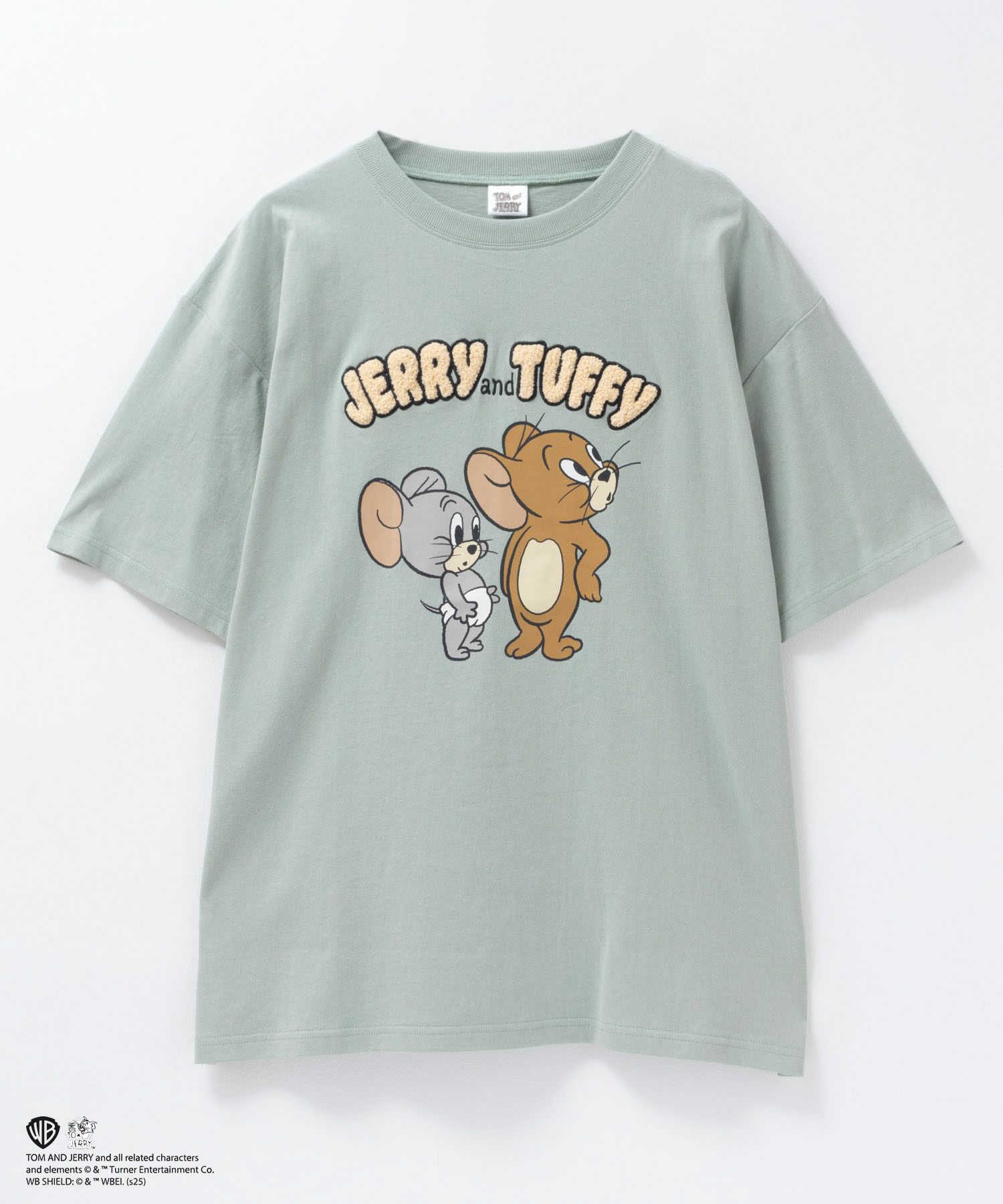 Tom and Jerry サガラ刺繍Tシャツ レディース メール便 対応商品商品サムネイル-23