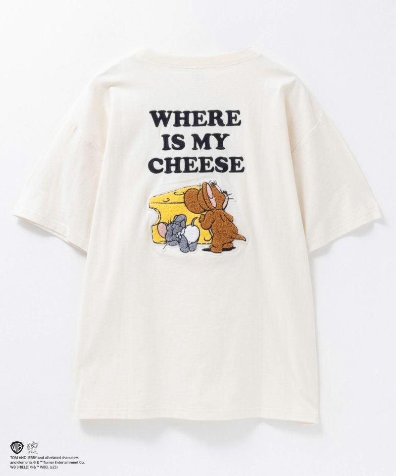 Tom and Jerry サガラ刺繍Tシャツ レディース メール便 対応商品商品画像-26
