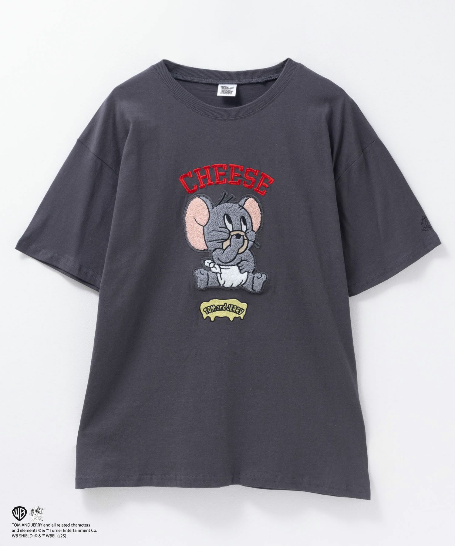 Tom and Jerry サガラ刺繍Tシャツ レディース メール便 対応商品商品サムネイル-27
