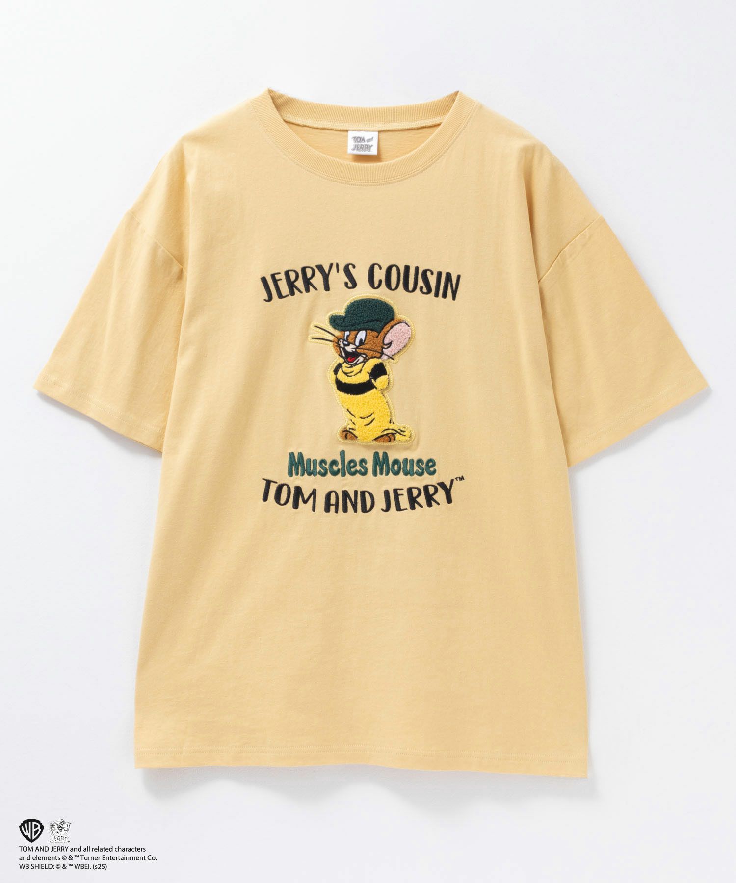 Tom and Jerry サガラ刺繍Tシャツ レディース メール便 対応商品商品サムネイル-29