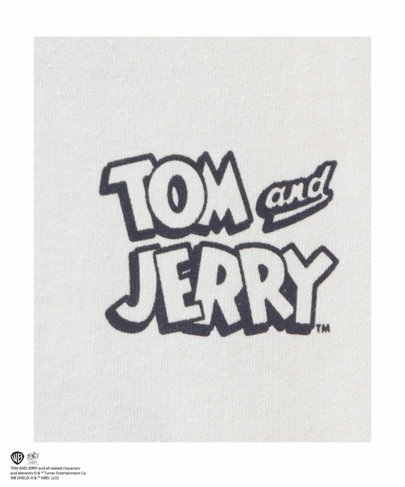 Tom and Jerry サガラ刺繍Tシャツ レディース メール便 対応商品商品画像-32