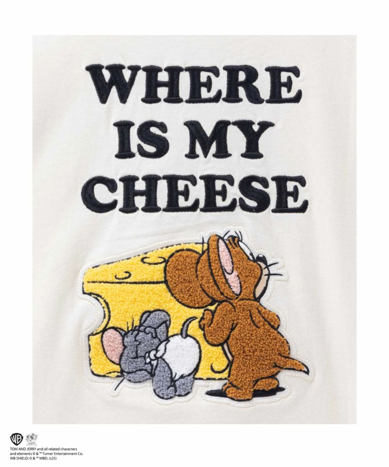 Tom and Jerry サガラ刺繍Tシャツ レディース メール便 対応商品商品画像-33