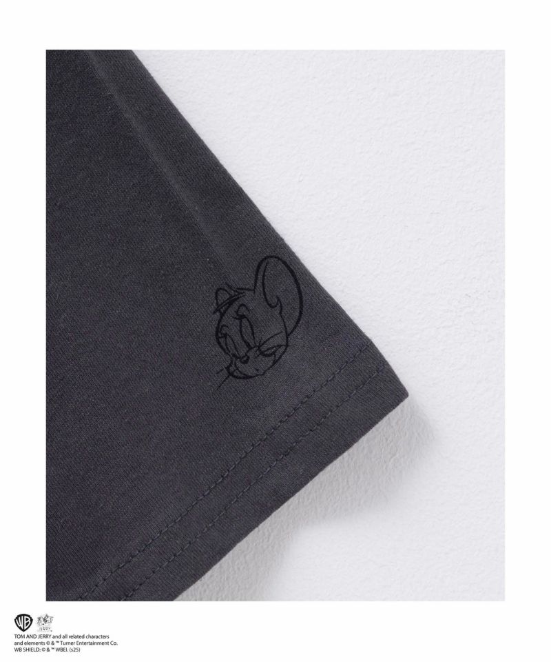 Tom and Jerry サガラ刺繍Tシャツ レディース メール便 対応商品商品画像-35