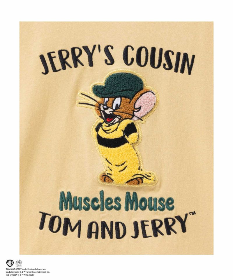 Tom and Jerry サガラ刺繍Tシャツ レディース メール便 対応商品商品画像-36