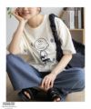 PEANUTS SNOOPY 刺繍プリントTシャツ レディース メール便 対応商品商品サムネイル-13
